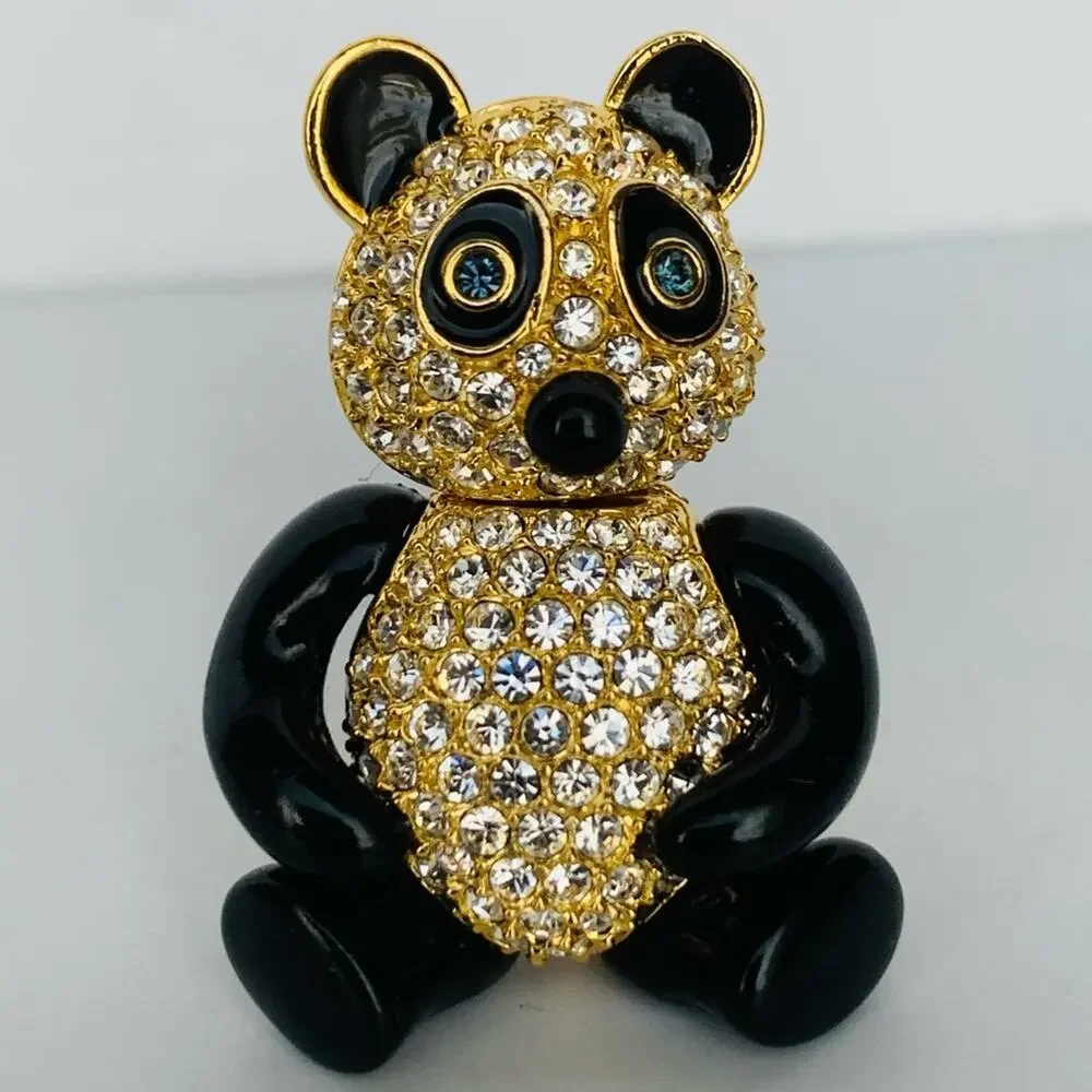 Vintage Joan Rivers Panda Brooch